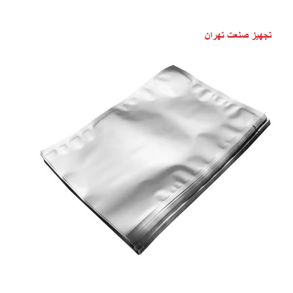 پاکت وکیوم 20 در 30 سانتیمتر یکطرف متالایزر یکطرف شفاف مواد غذایی–بسته 50 عددی ایرانی